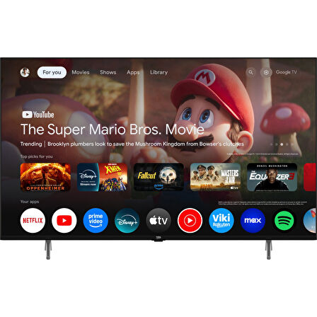 Beko Crystal 7  B43 E 795 B 43" 109 Ekran Uydu Alıcılı 4K Ultra HD Google Smart LED TV