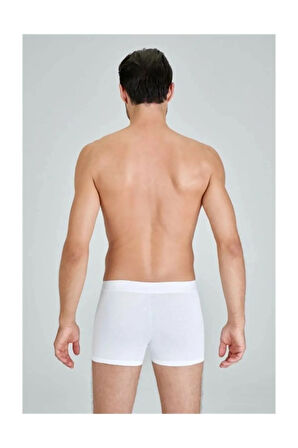 Tıght 2'li 94 Cotton 6 Elastan Erkek Boxer Gri
