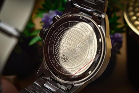 HNG1067.390 Quantum chronographlı çelik erkek kol saati