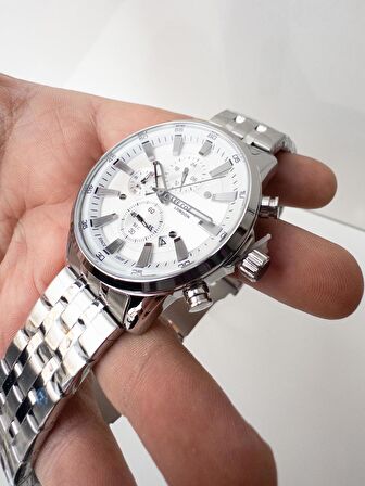 Lee cooper 43 mm dual time çelik erkek kol saati