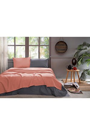 ÖZDİLEK PİKE TAKIMI COLORMİX TERRACOTA ANTRASİT 200X230