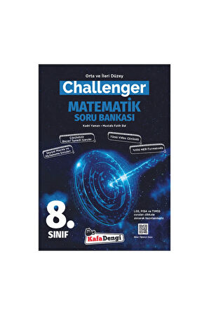 8.Sınıf Challenger Matematik Soru Bankası (Tümü Video Çözümlü)