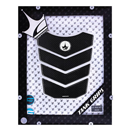CF 450 MT 2024 ile Uyumlu Kaydırmaz 6D Karbon 17 Parça Tank Pad Seti GC39