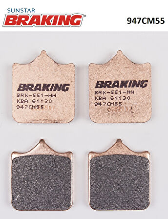 SİNTERLİ ÖN FREN BALATASI / BMW / S 1000 RR / 1000cc / ÖN İKİ TAKIM KULLANIR / 2009-2010-2011-2012-2013-2014-2015-2016-2017-2018-2019-2020-2021