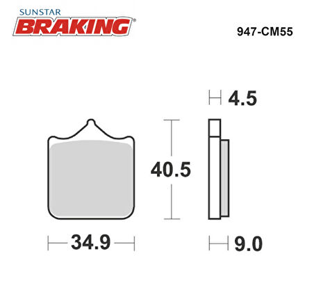 SİNTERLİ ÖN FREN BALATASI / BMW / S 1000 RR / 1000cc / ÖN İKİ TAKIM KULLANIR / 2009-2010-2011-2012-2013-2014-2015-2016-2017-2018-2019-2020-2021