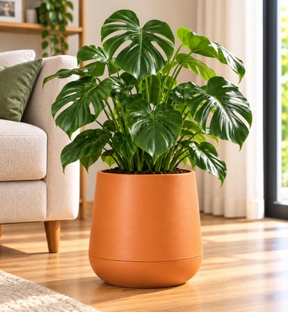 Omnipazar SO-ATL04 Atlas Dekoratif Plastik Modern Saksı 7 LT No: 4  