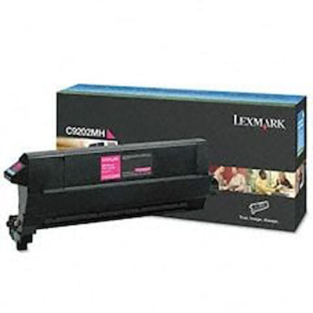 Lexmark C9202MH Kırmızı Magenta Orjinal Toner C920