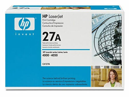 HP C4127A (27A) Siyah Black Orjinal Toner LaserJet 4000