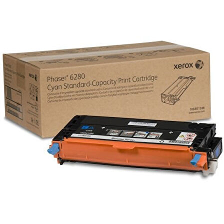 Xerox 106R01388 Mavi Cyan Orjinal Toner - Phaser 6280