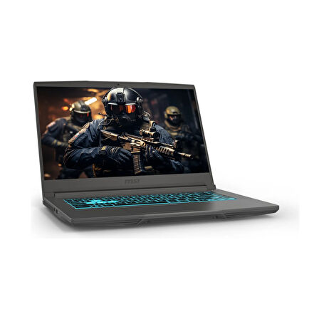 MSI Thin 15 i5 13420H 16GB 512GB SSD RTX3050/4GB 15.6" FHD 144Hz W11P Gaming Laptop B13UC & ÇANTA