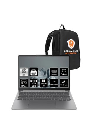 IdeaPad Pro5 Ultra 5 225H 32GB 1TB SSD 14" 2.8K OLED 1100nits 120Hz W11P Dizüstü Bilgisayar