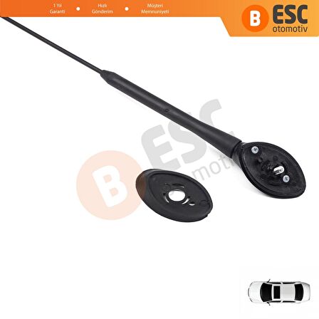 Ford Transit Custom Tourneo Connect Fiesta B Max EcoSport 9T1T18828AA İçin Radyo Tavan Anten Çubuğu