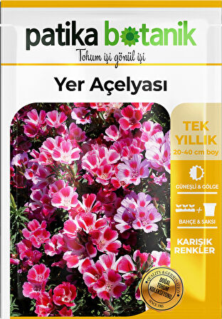 50 Adet Yer Açelyası (Godetia) Çiçek Tohumu