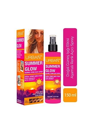 Summer Glow Aşamalı Renk Açıcı Sprey 150 Ml