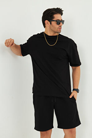 Pamuklu Konforlu Çift Cepli Diz Boyu Şort