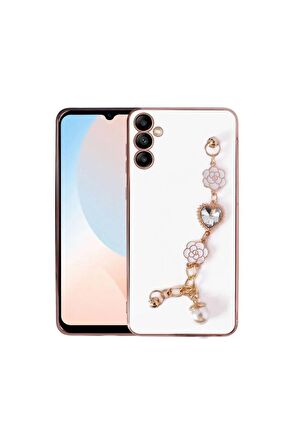 Samsung Galaxy A54 5g Ile Uyumlu Kılıf El Tutamaçlı Kamera Korumalı Kadın Telefon Kılıfı Kapak