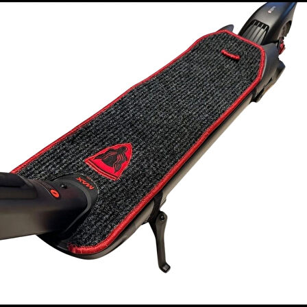 Elektrikli Scooter Aksesuar Koruyucu Paspas Segway Ninebot Max G3 Uyumlu Kırmızı Kurt Armalı