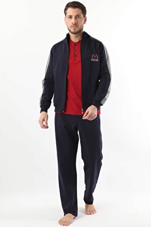 Pierre Cardin Erkek Eşofman   3Lü Pijama