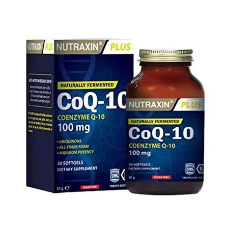 Nutraxin Coq-10 100 Mg 30 Softgel