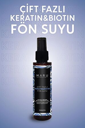 Maru Keratin &biotin Isı Koruyucu Kolay Tarama Ve Saç Şekillendirici Spreyi 150 ml