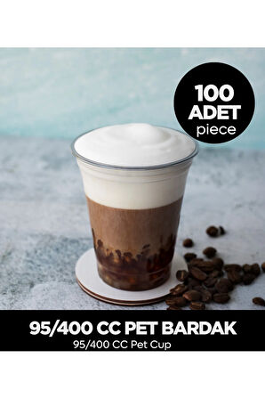 95/400 CC Pet Bardak - 100 Adet