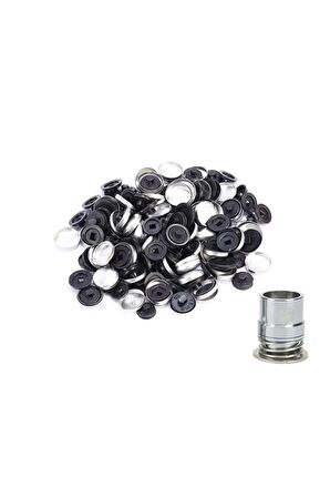 28 No 18MM 1000 AD Kumaş Kaplama Düğme Basma Için Kapsül ve Kalıbı Set