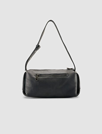 Cabani Zımba Asklılı Siyah Kadın Omuz Çantası