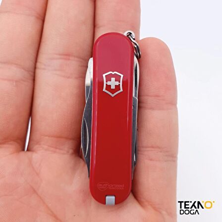 Victorinox Rambler 0.6363 Kırmızı İsviçre Çakısı 58mm 10F