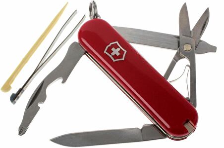 Victorinox Rambler 0.6363 Kırmızı İsviçre Çakısı 58mm 10F