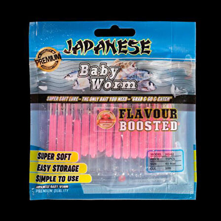 Japanese Baby Worm Aromalı LRF Silikon Solucan Yem 309