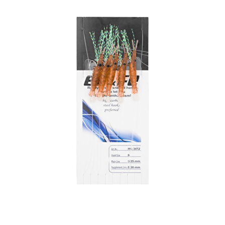 EFFE 5 Köstekli Karides Çapari HG3412 Brown