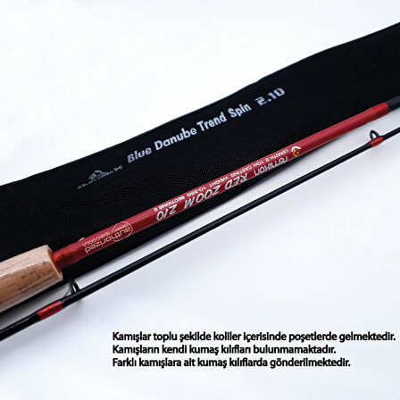 Remixon Red Zoom 210cm 10-35g 2P Spin Kamışı