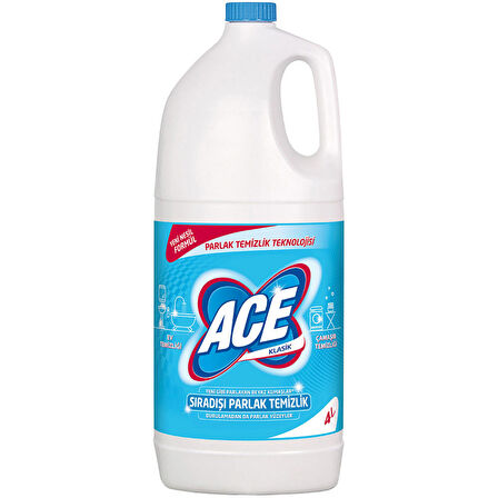 Ace Çamaşır Suyu 4 Lt Normal x 4 Adet