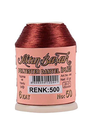 3 Adet Altınbaşak Oya ve Dantel İpi 20 gr - Royaleks - No: 500 - 186 - 028