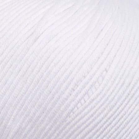 La Mia XL Mercerized Beyaz El Örgü İpi - 2 - 33759