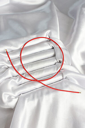 Mıknatıslı Kırmızı Renk Sarmal Kadın Bileklik