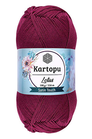 1 Adet Lotus Bikini Büstiyer Bluz Örgü İpi  K747 Mürdüm