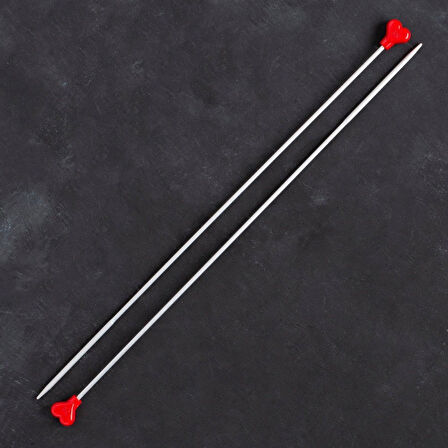 Addi 3,5mm 35cm Klasik Alüminyum Hızlı Örgü Şişi -