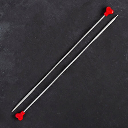 Addi 4,5mm 35cm Klasik Alüminyum Hızlı Örgü Şişi -