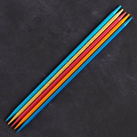 Addi Colibri 5,5mm 23cm Renkli Çorap Şişi - 204-7