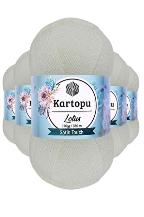 5 Adet Lotus Bikini Büstiyer Bluz Örgü İpi  K010 Beyaz