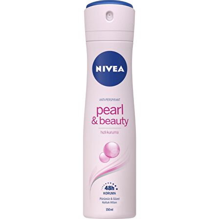 Nivea Deodorant Kadın  Pearl & Beauty  150Ml  x  6 Adet