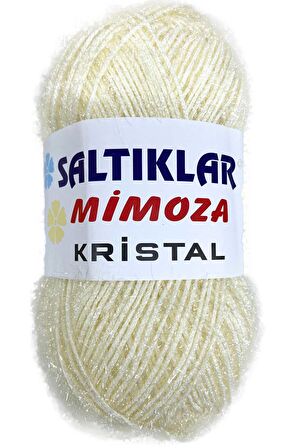 Mimoza Kristal Işıltılı Şal Patik Yelek İpi 65