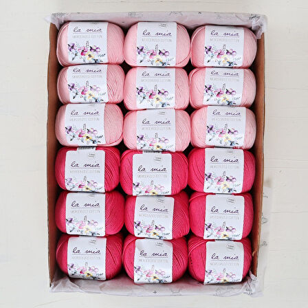 La Mia Mercerized Cotton Kuvars Seti