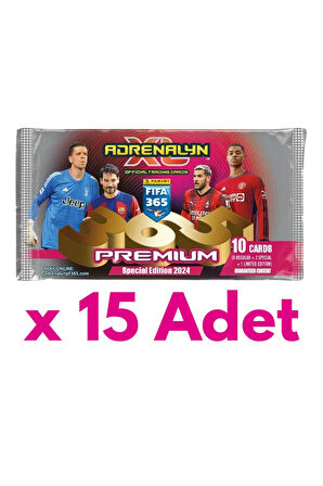 Panini Fifa 365 Premium 2024 Card 2024 10lu x 15 Adet