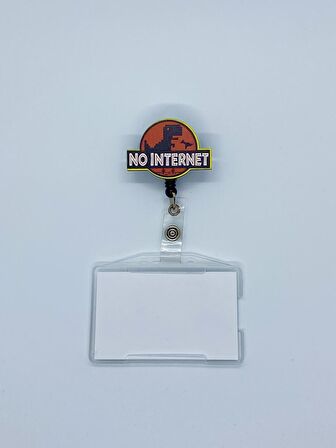 No İnternet Temalı Yoyo Kartlık 