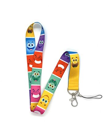 Smile Gülücük Temalı Boyun İpi
