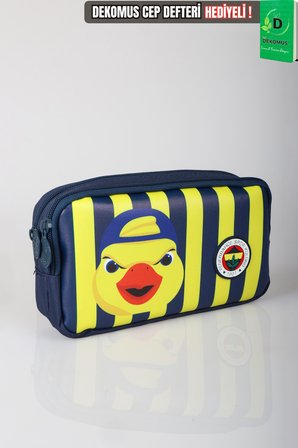 x Dekomus Lisanslı Fenerbahçe Yellow Collection Kalem Çantası