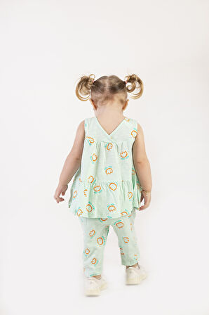 Kız Bebek Tunik Model Alt-Üst Takım