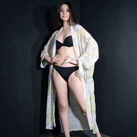 PAREDORA Soft Kamuflaj Kimono Pareo